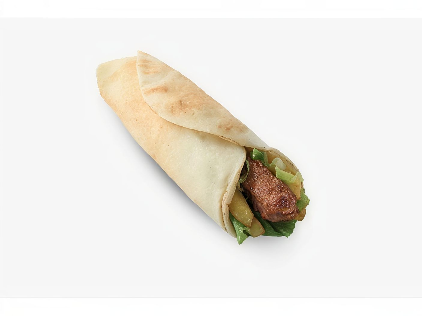 Kabab Beef Sandwich Meal - Small