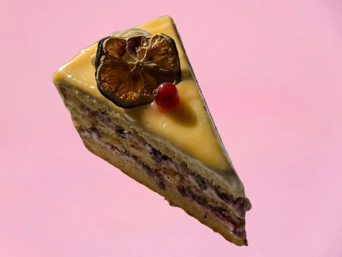 Lemon & Berry Cake