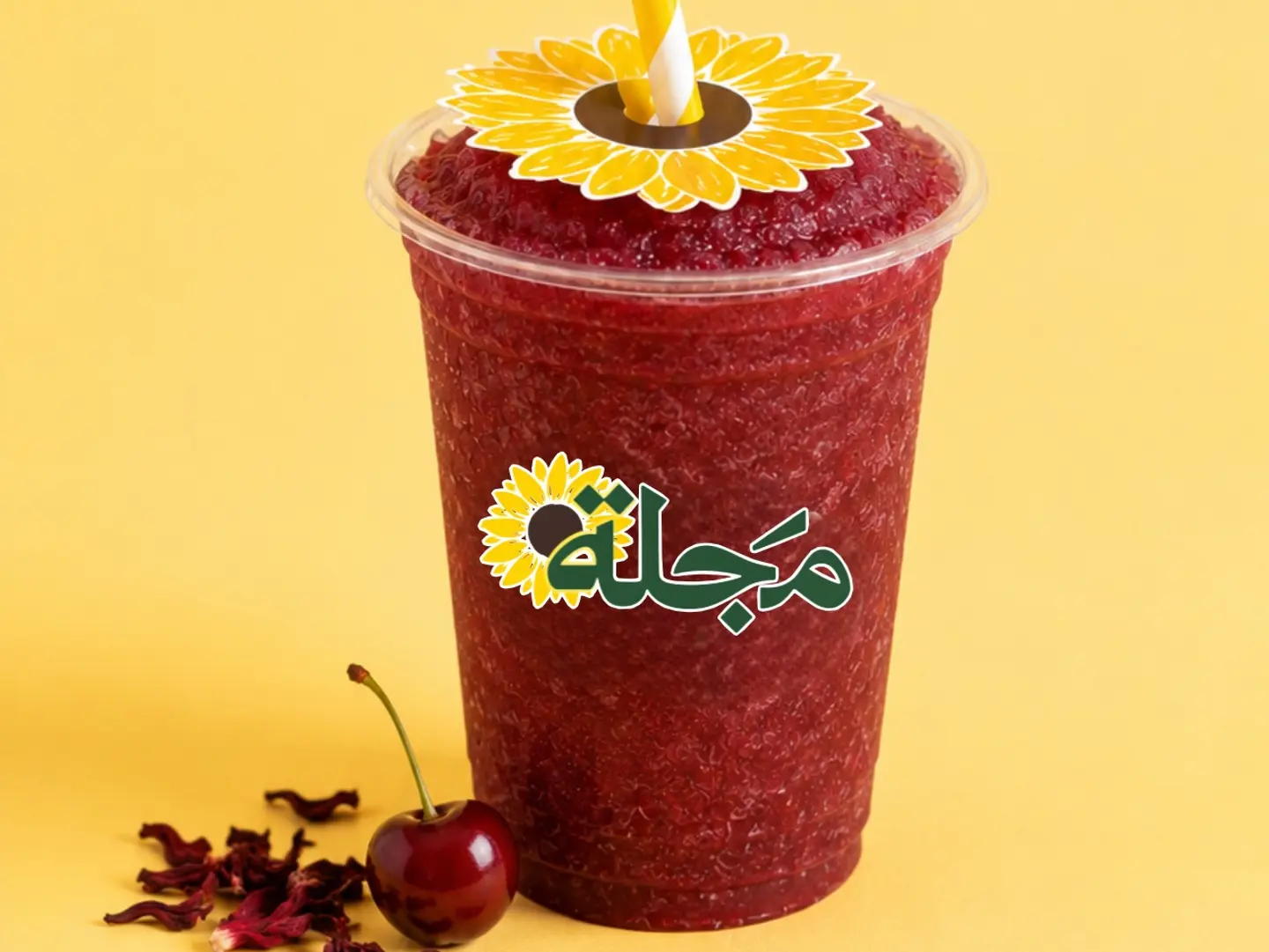 سلاش كركدية بالكرز