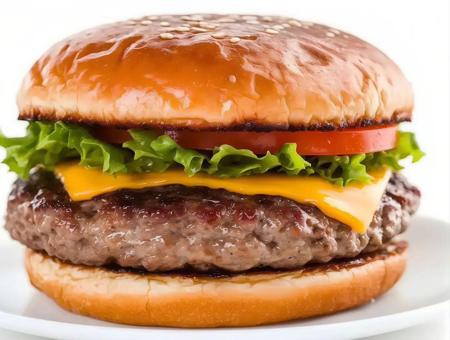 Beef Burger With Cheese