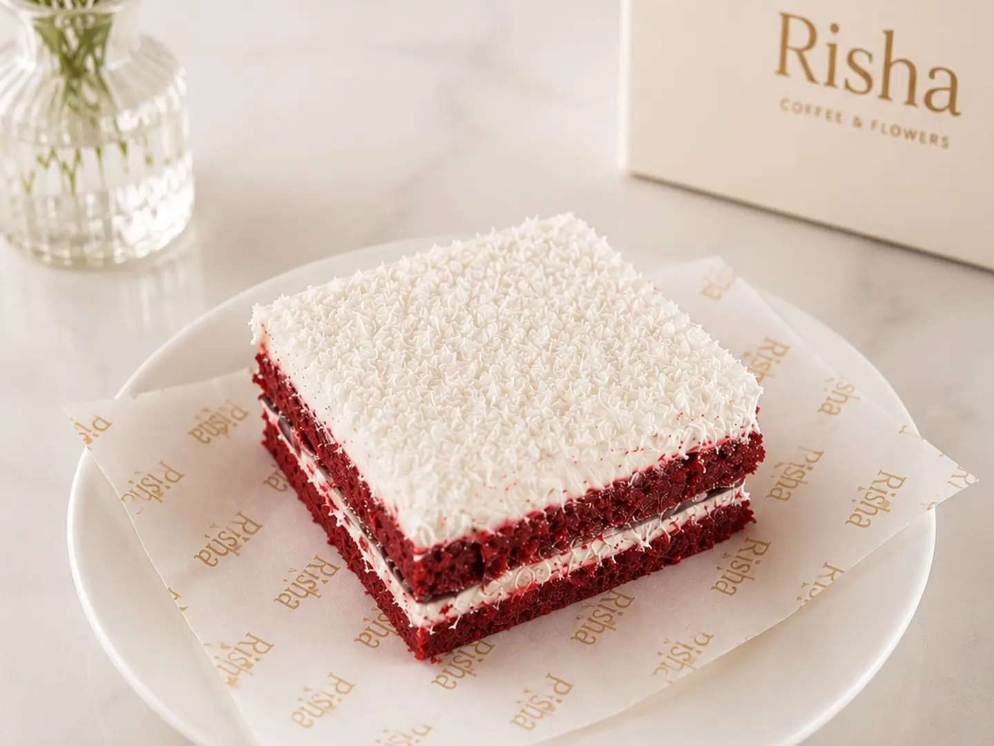 Red Velvet Berry Cake