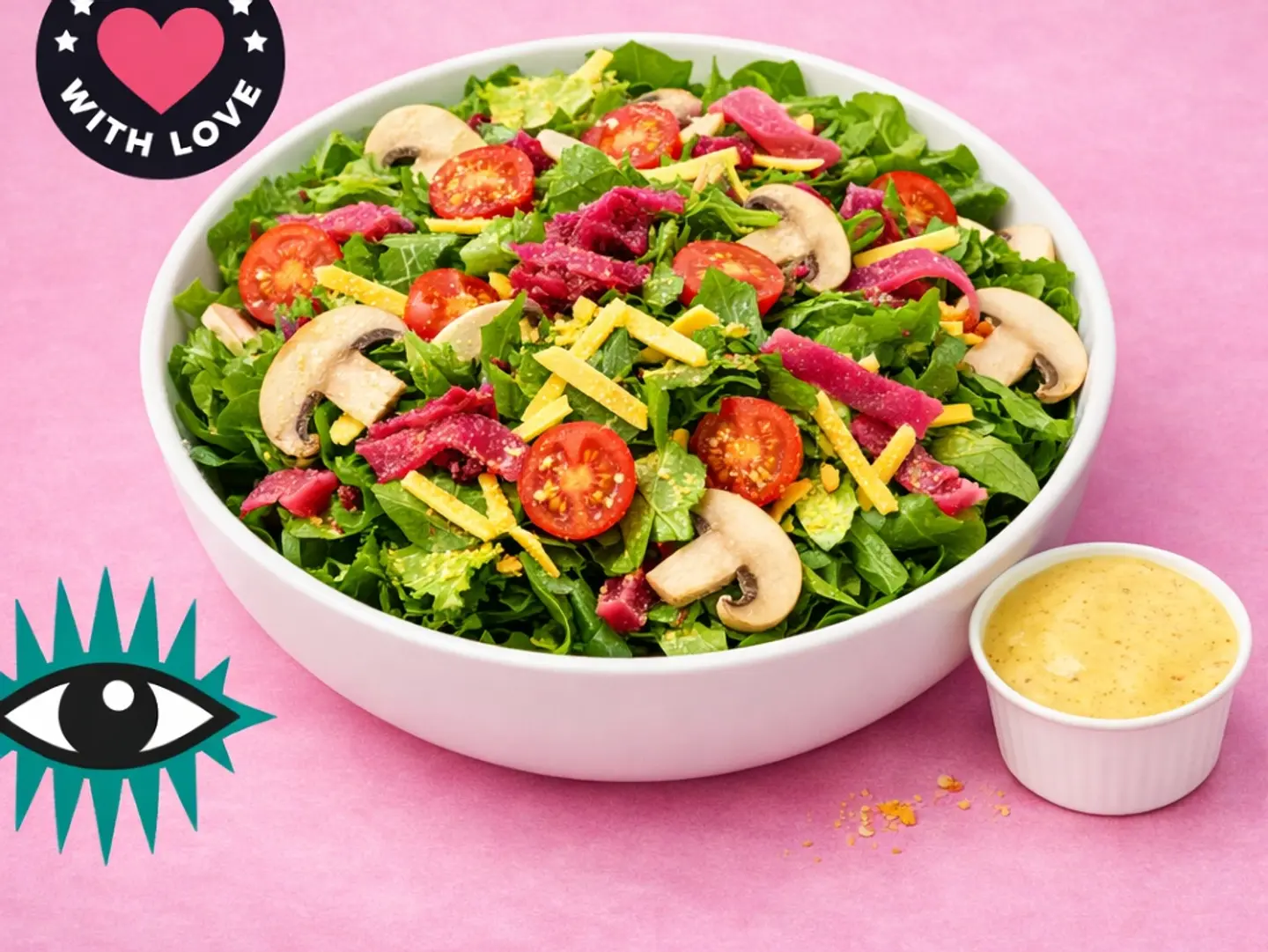 Rocca & Mushroom Salad