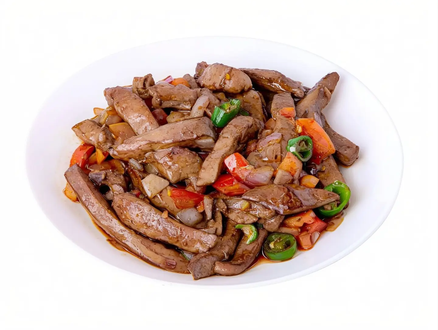 Goat Liver Saj Plate