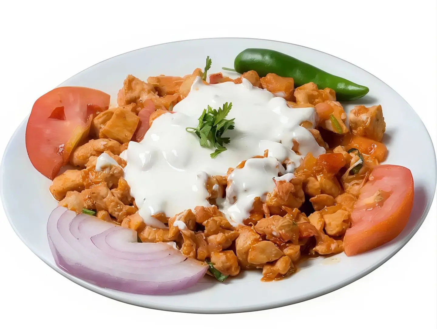 Chicken Maglgal Plate With Cheese