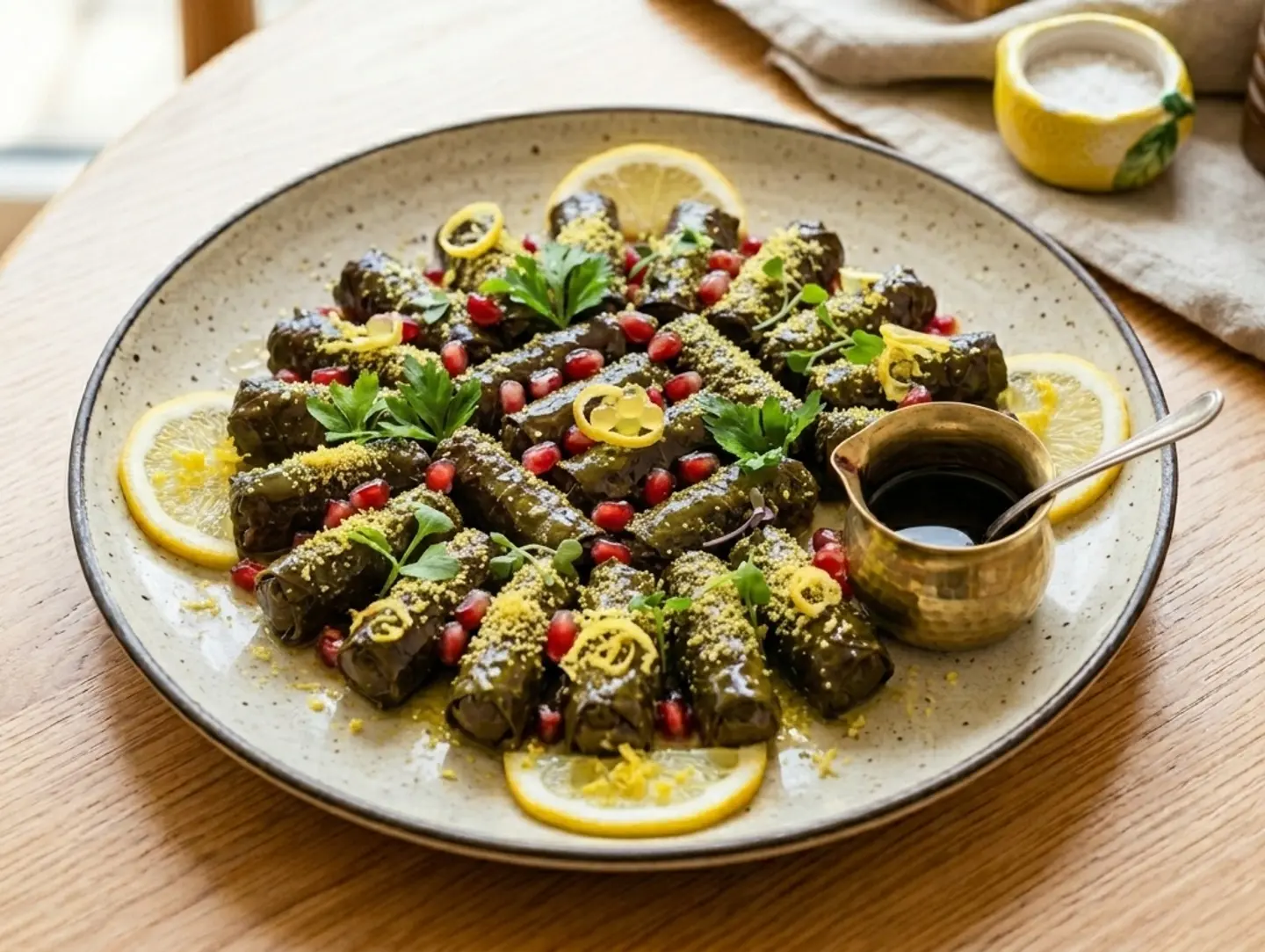 Lemon Grape Leaves