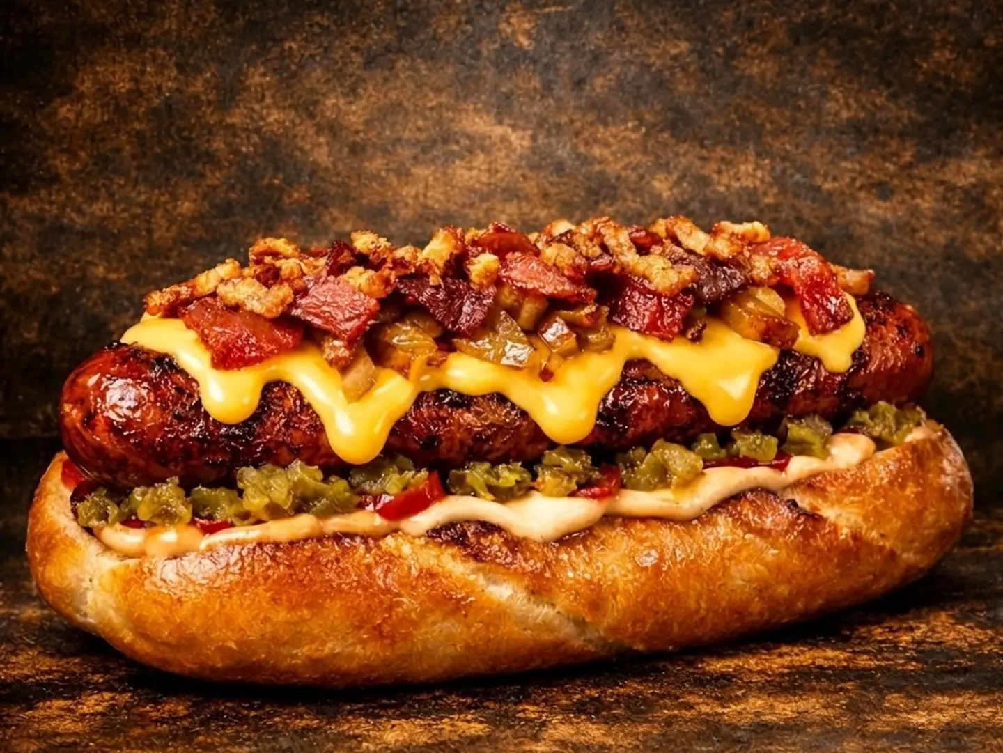 Loaded Hot Dog