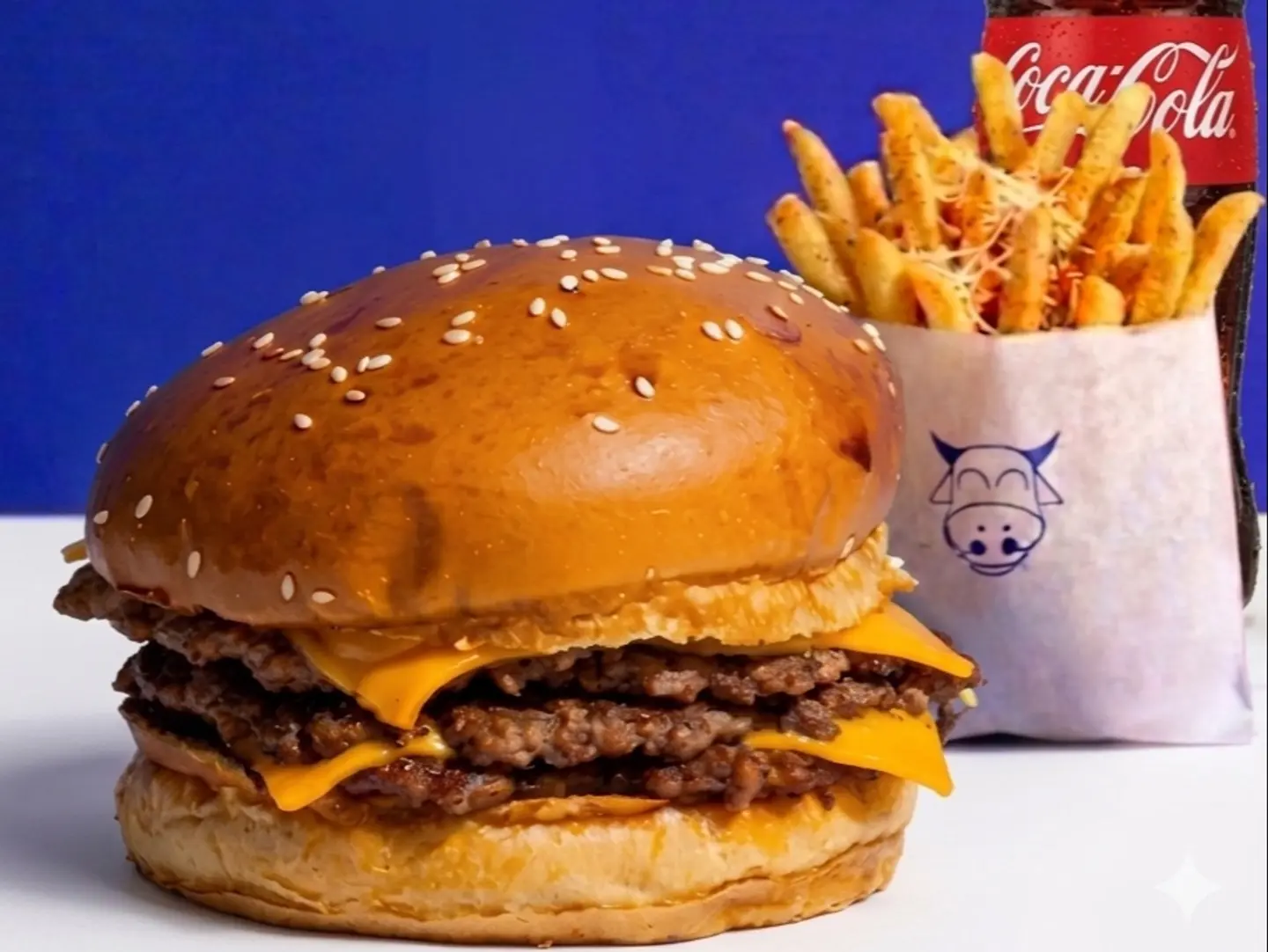 Triple Buger - Coke