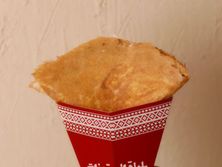 خبز تاوة بيض بالجبن