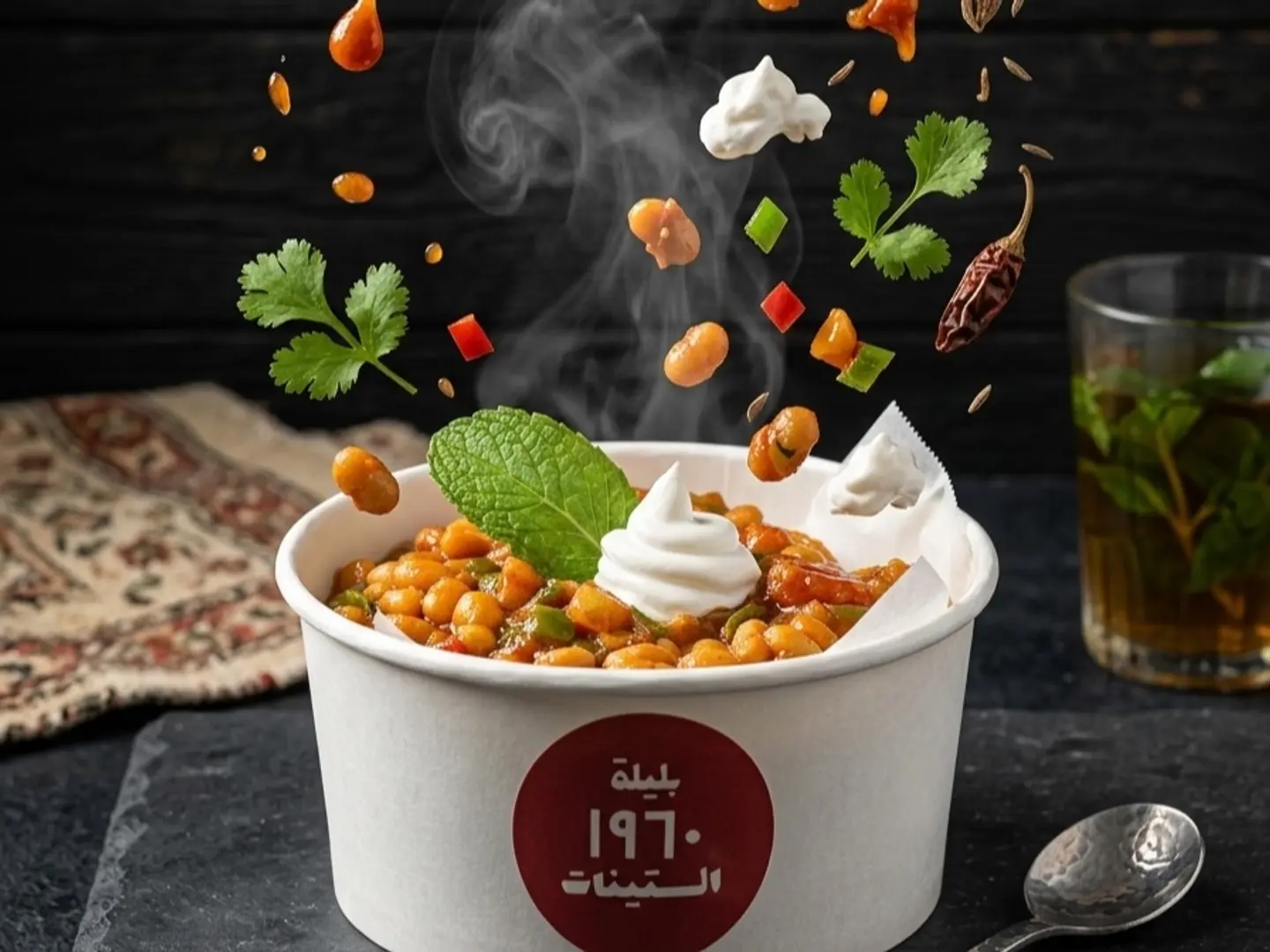 صحن الفاصوليا اللذيذة