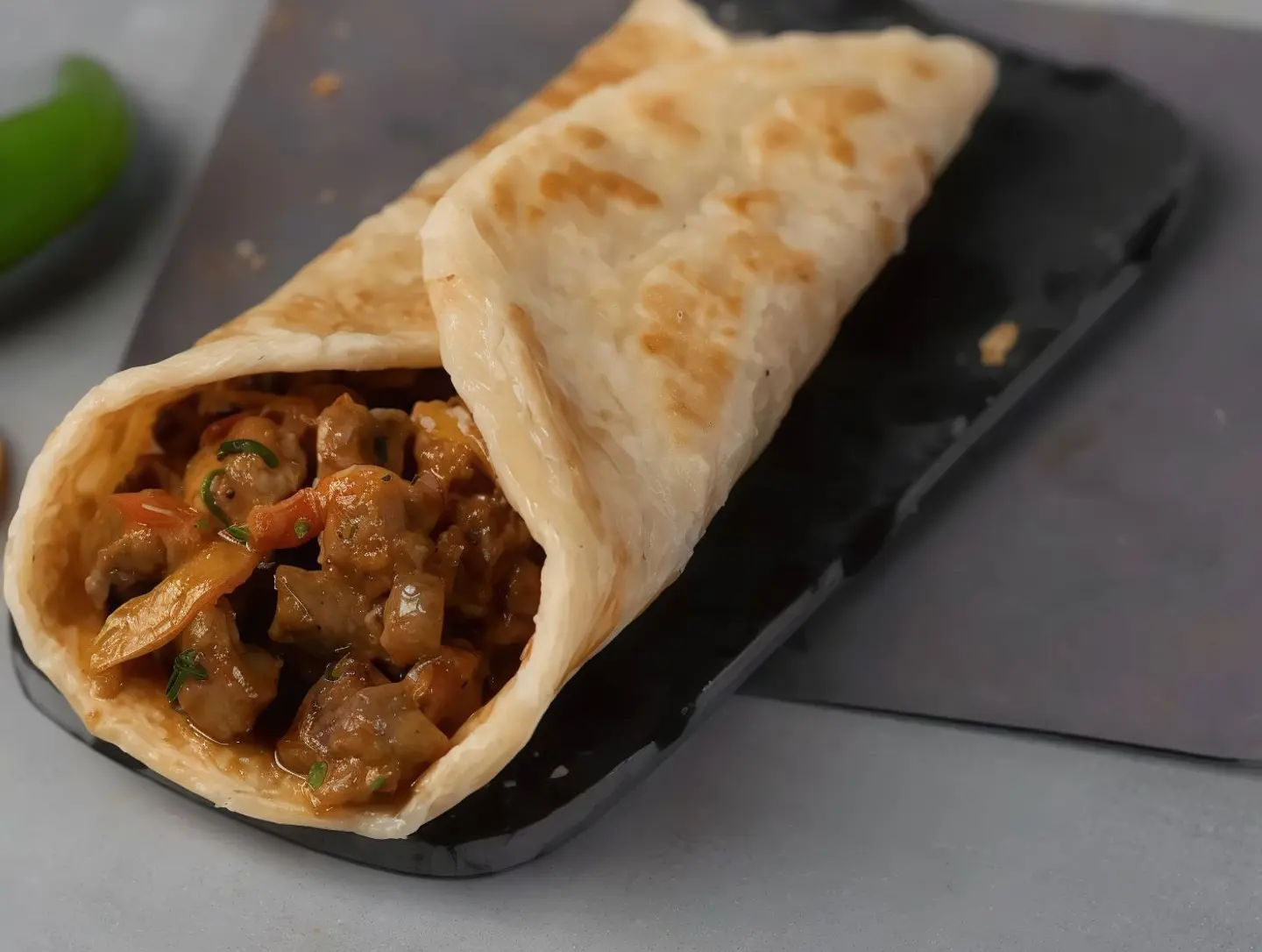 Minced Meat With Tomato & Cheese