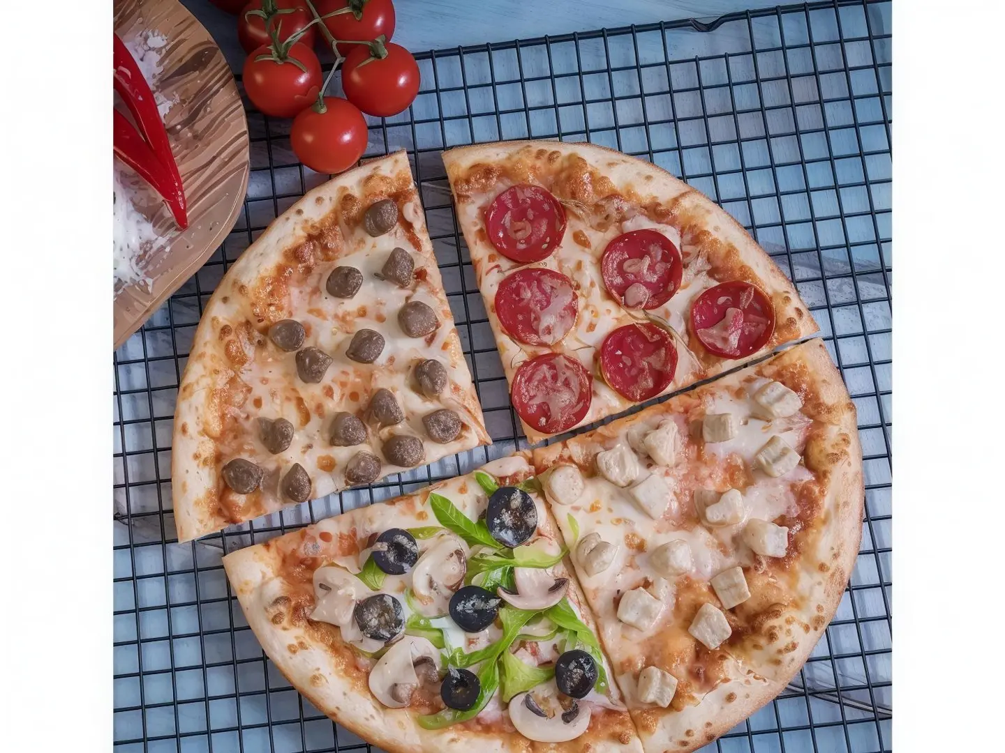 Four Seasons Pizza Medium
