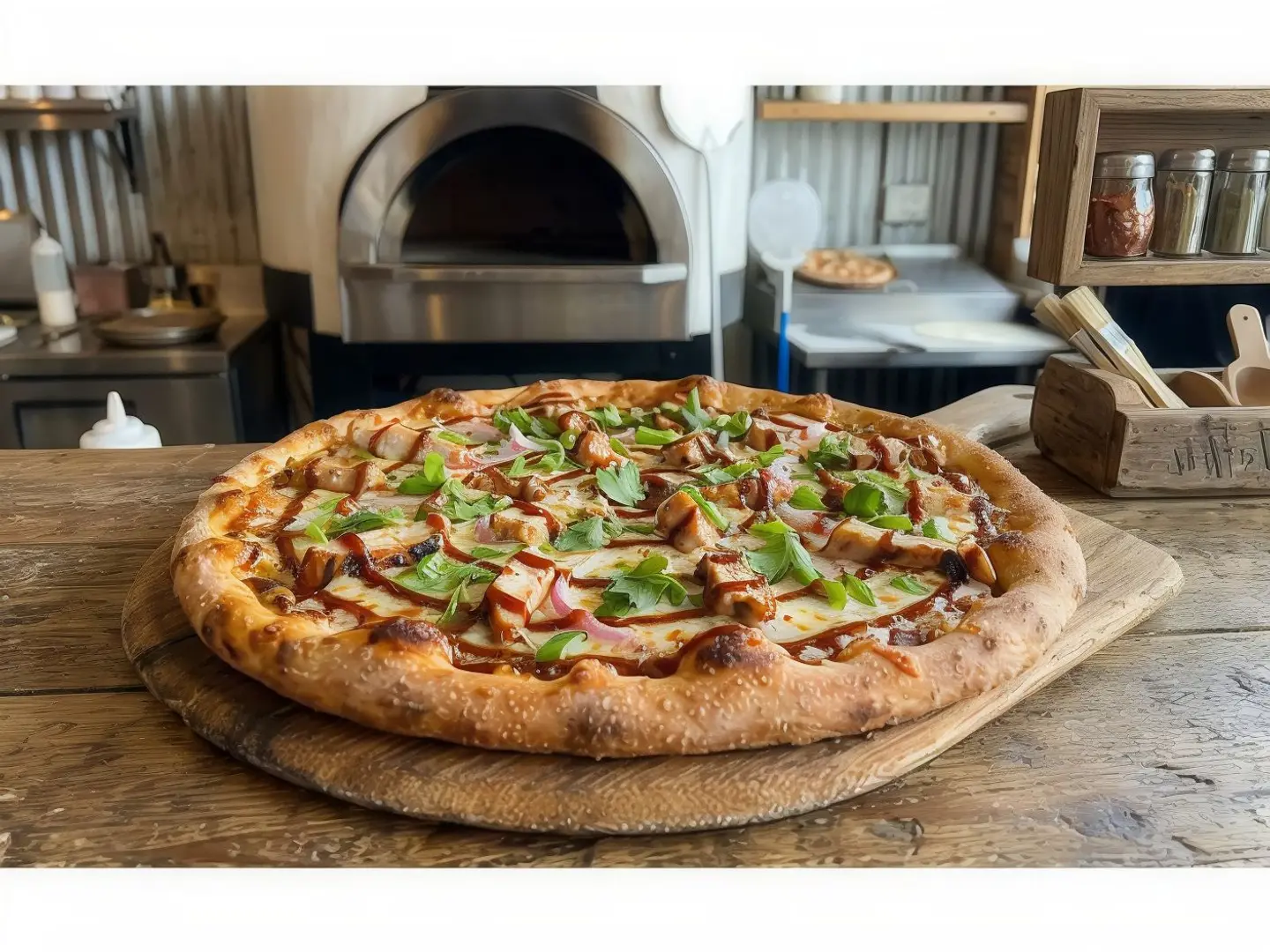 Small Chicken Bbq Pizza