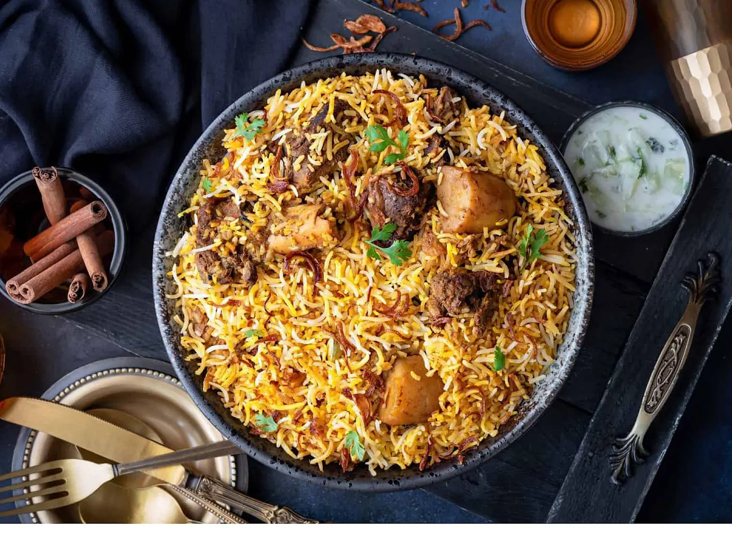 Mutton Dum Biryani