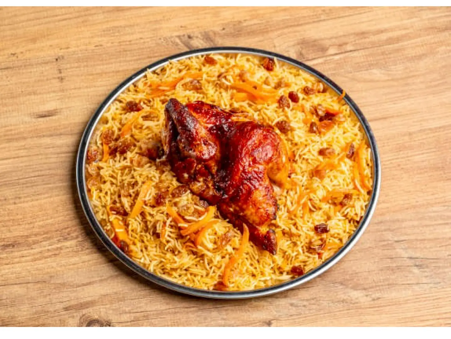Half Chicken Shawaya With Rice