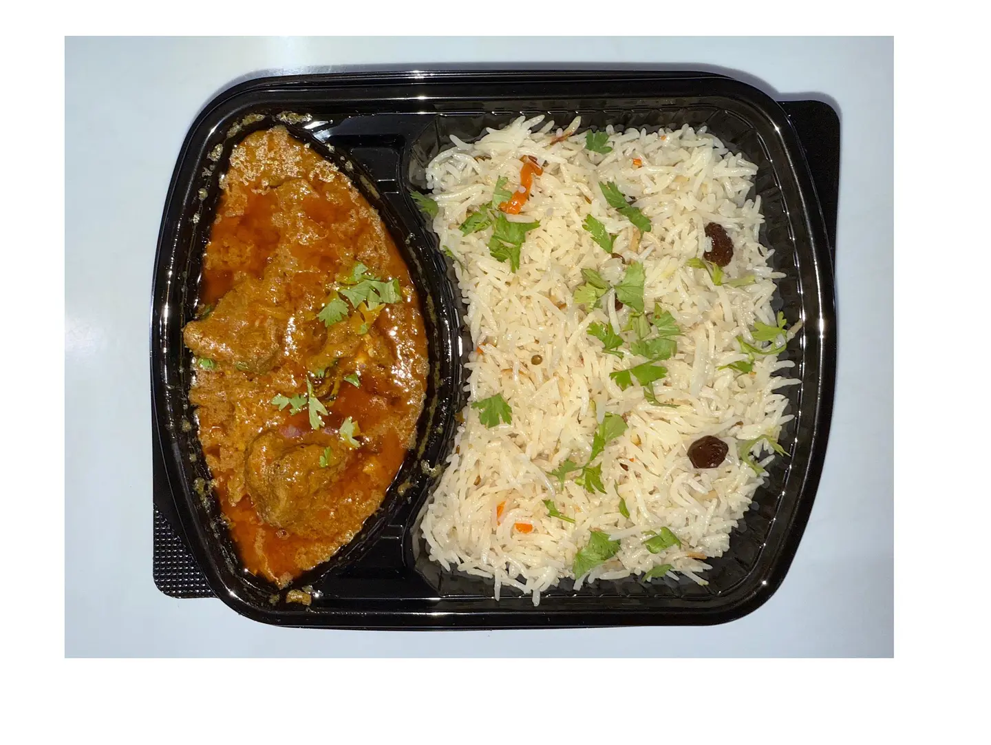 Mutton Curry With Rice