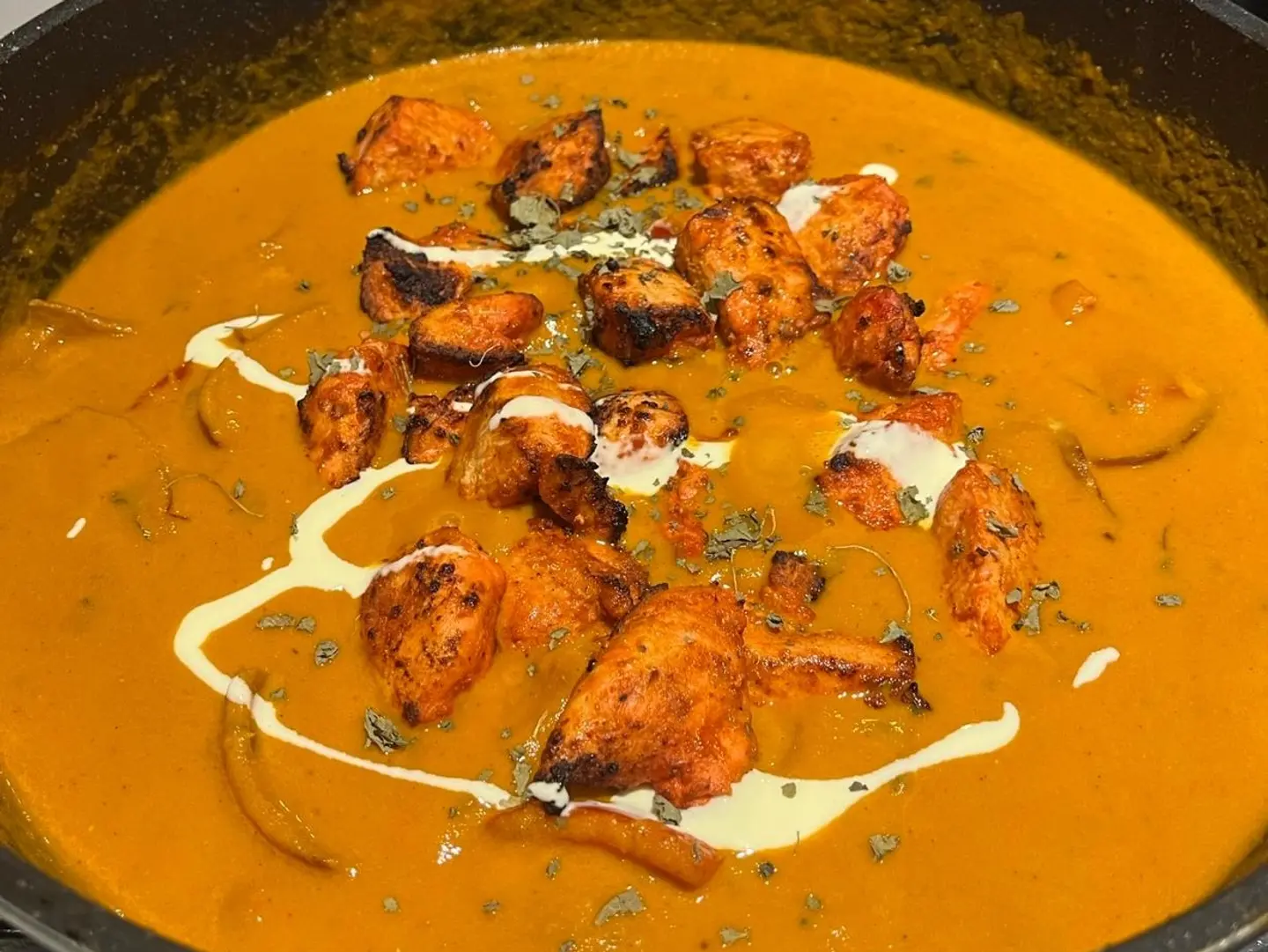 Chicken Tikka With Gravy