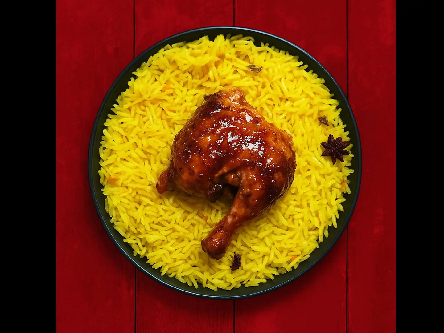 Quarter Chicken Shawaya With Rice