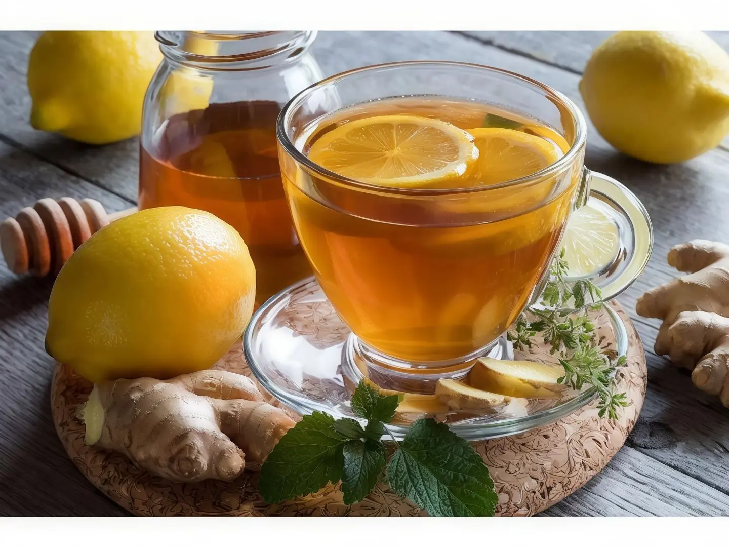 Ginger And Lemon - Large