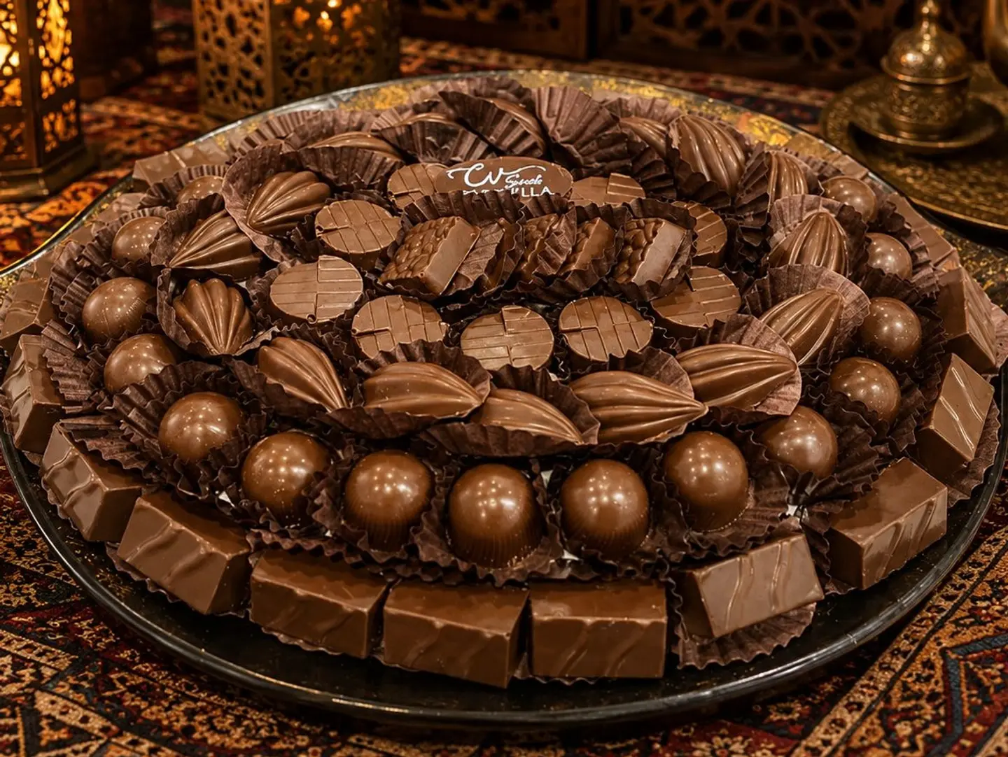 Luxury Belgian Chocolate Platter