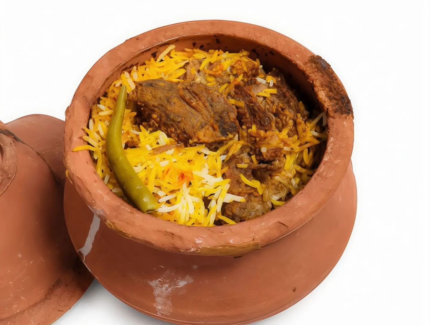 Mini Pot Fresh Veal Biryani (1 Pax)