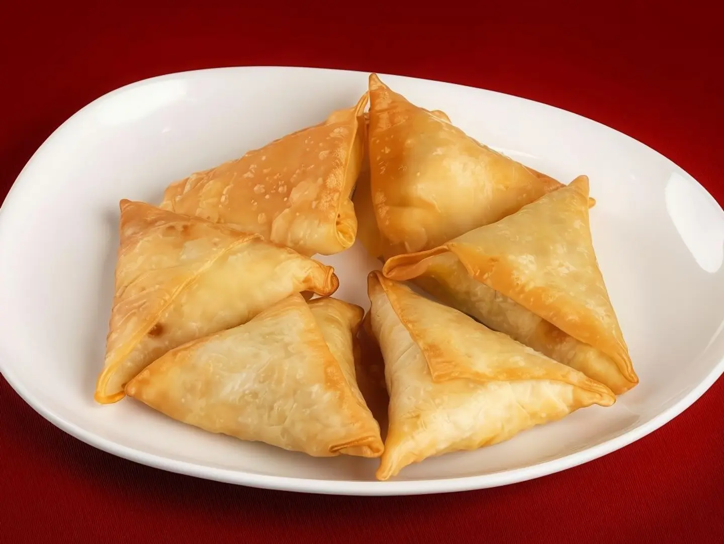 سمبوسة جبن سائل