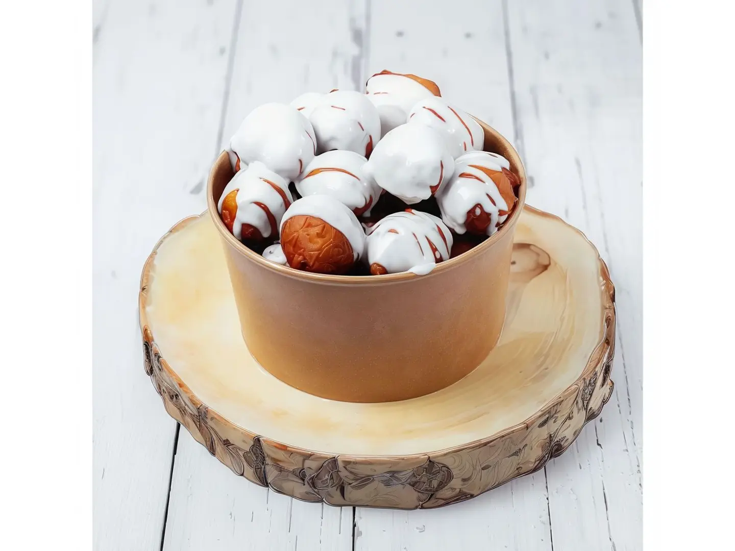 White Chocolate Luqaimat - Small