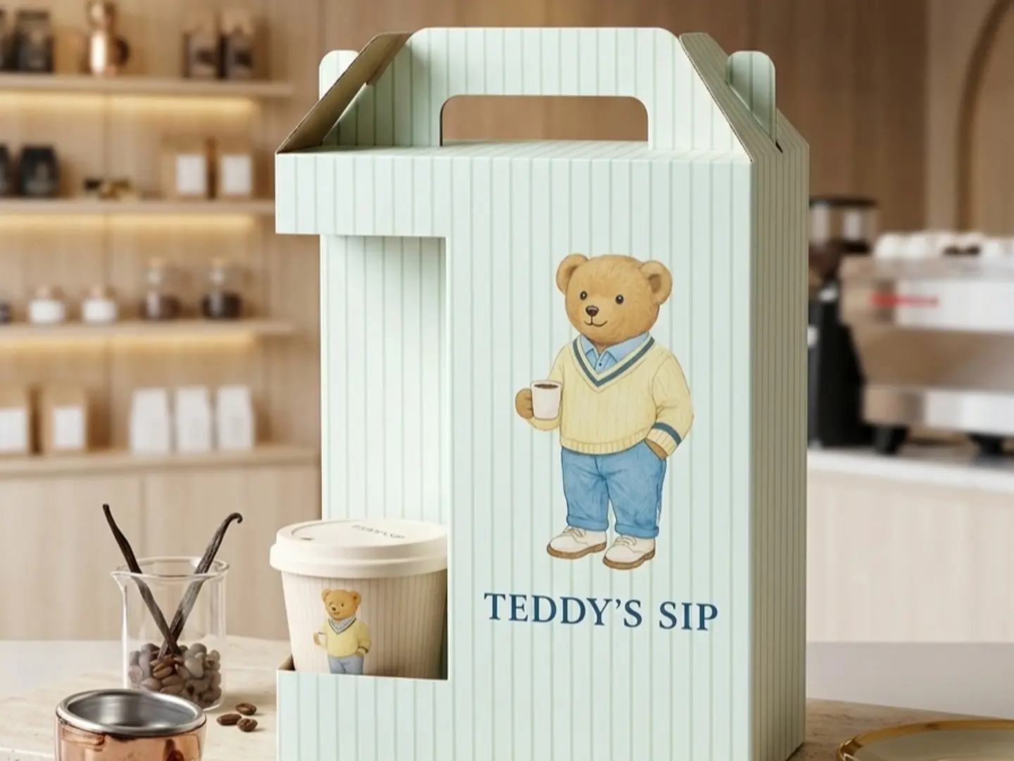 1 Liter Coffee Box Hot