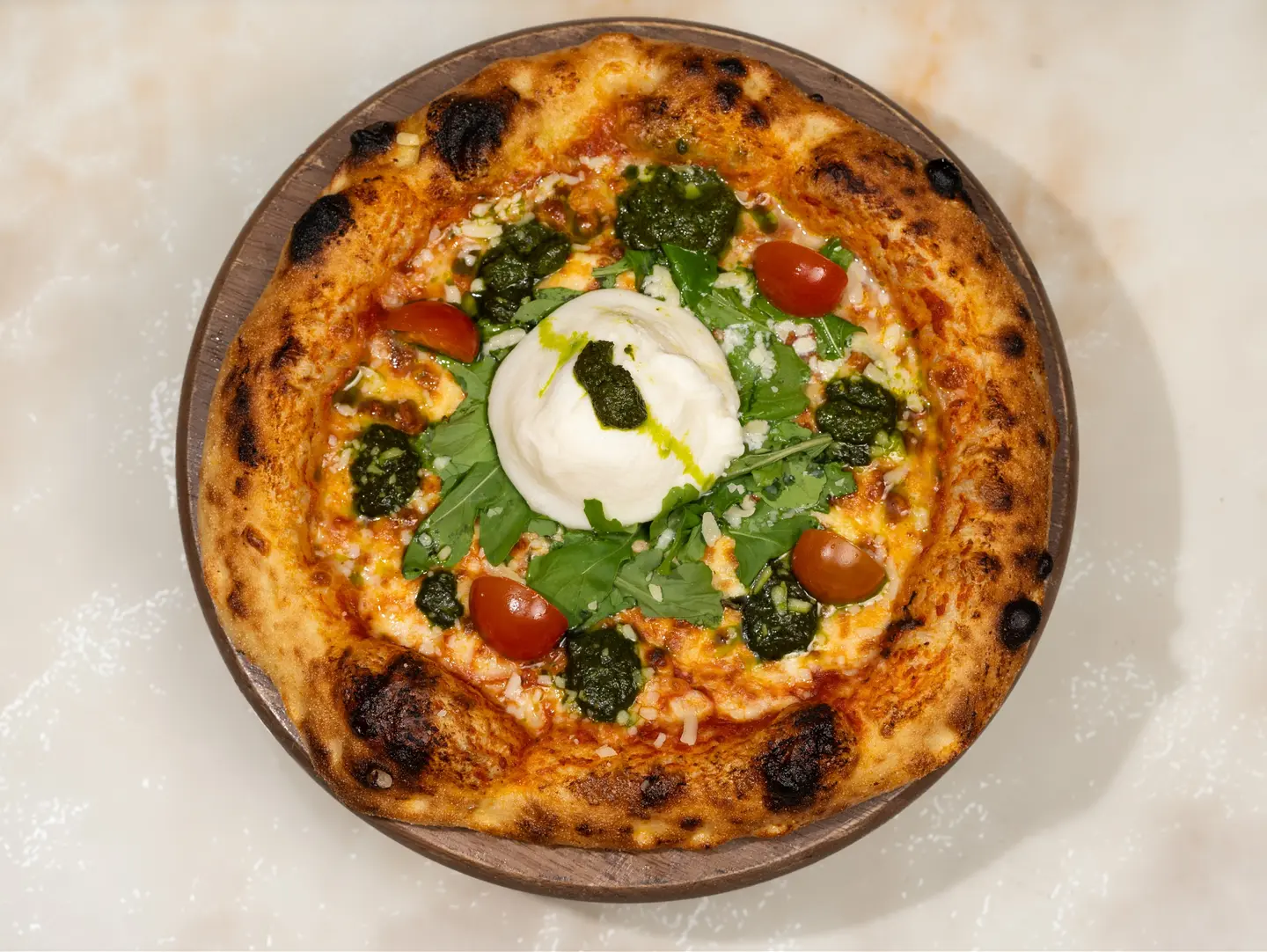 Neapolitan Burrata Pizza
