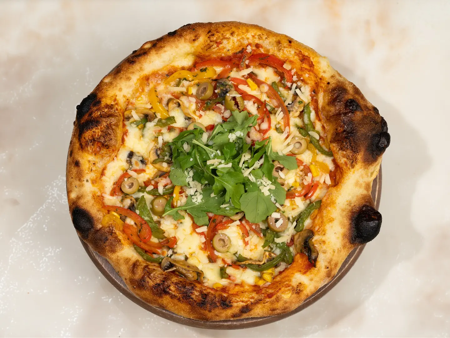 Neapolitan Vegetable Pizza