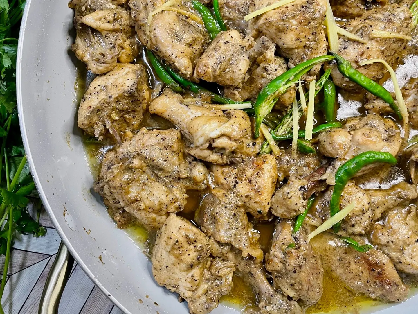 White Chicken Karahi