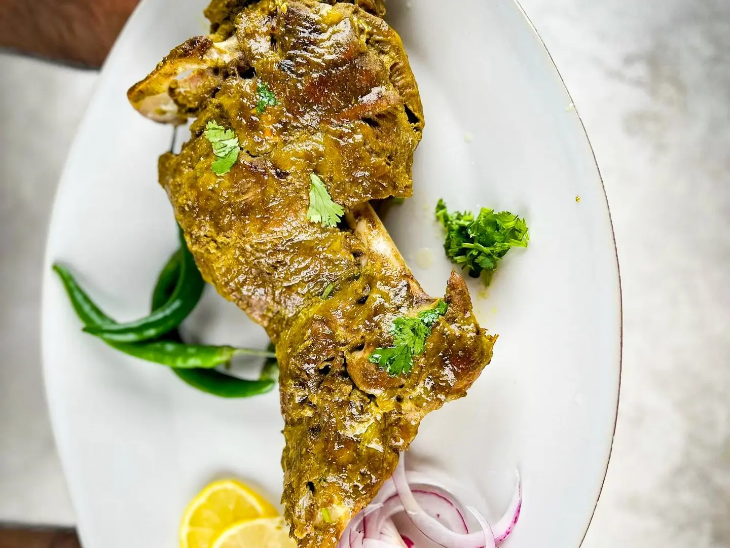 Steam Mutton Raan