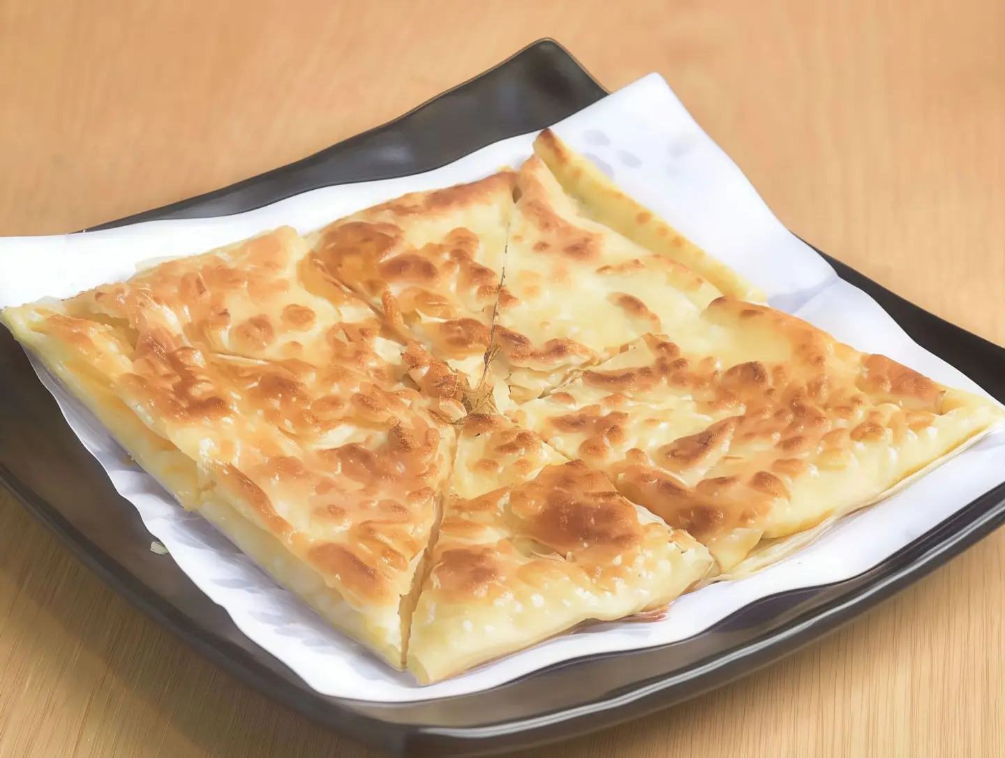 فطيرة لبنة زعتر