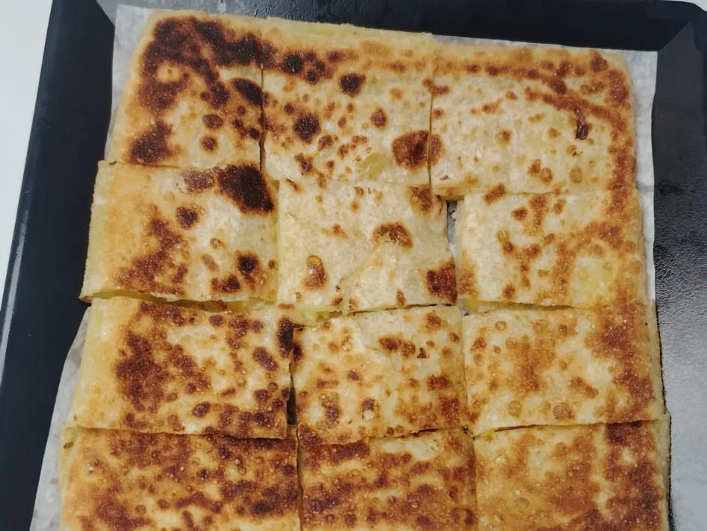 مطبق حلو جبنة وموز