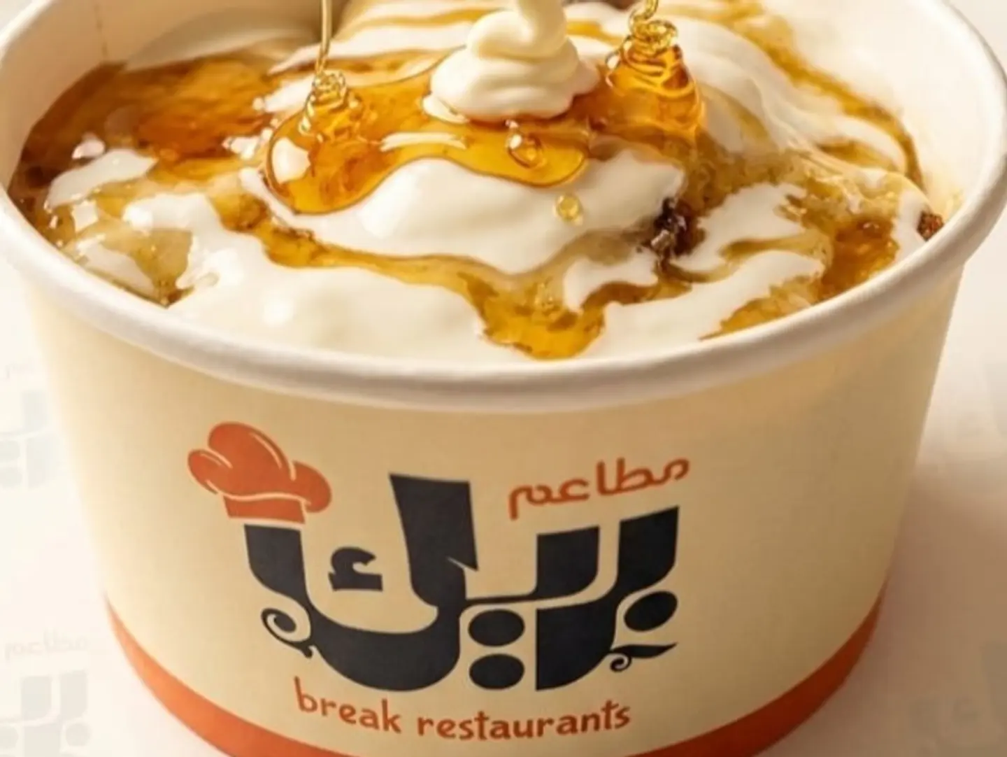 معصوب قشطة عسل وتمر