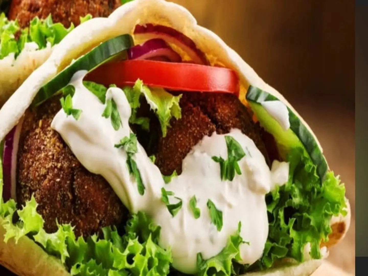 Falafel With Cheese