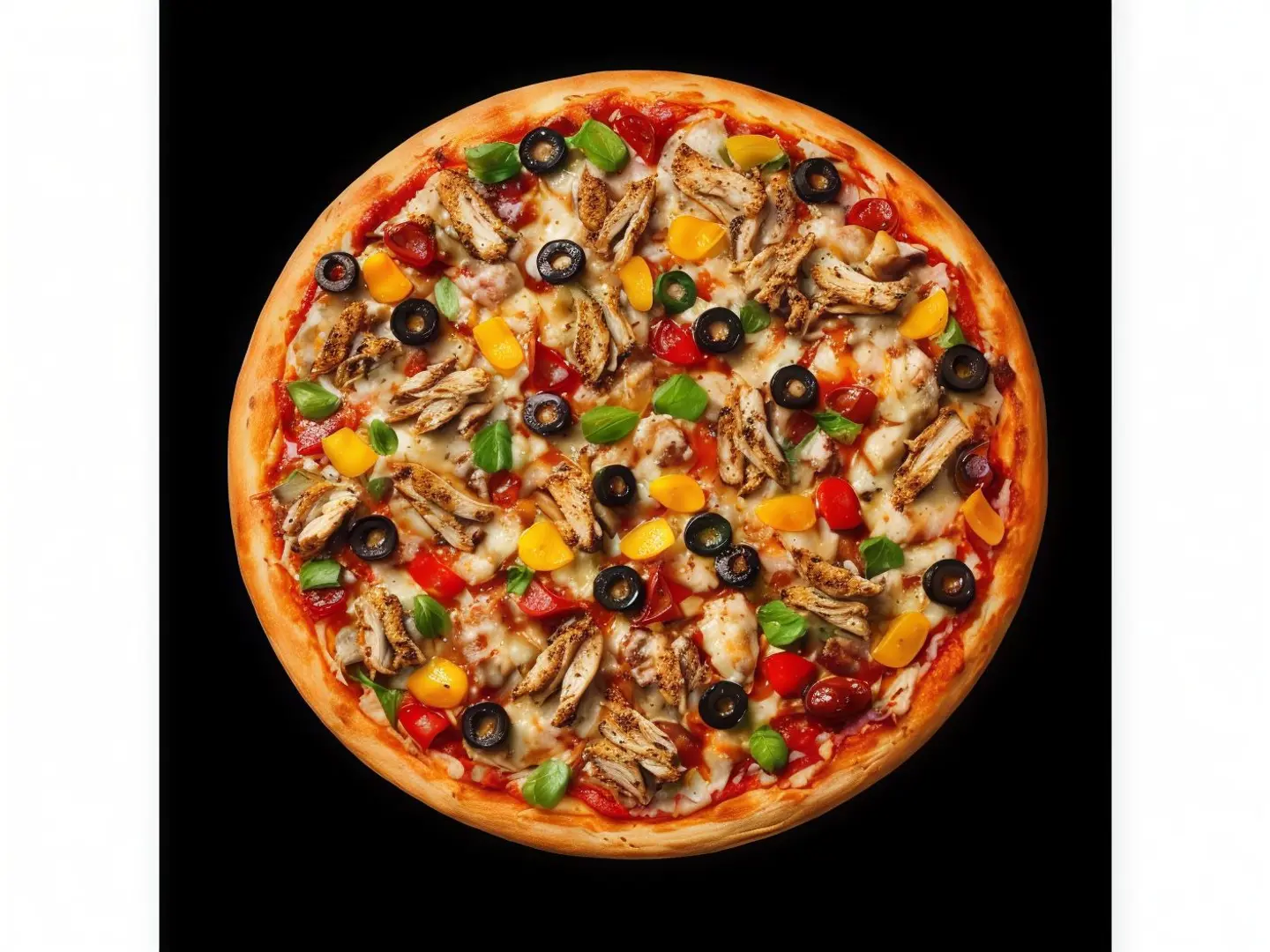 Chicken Shawarma Pizza - Medium