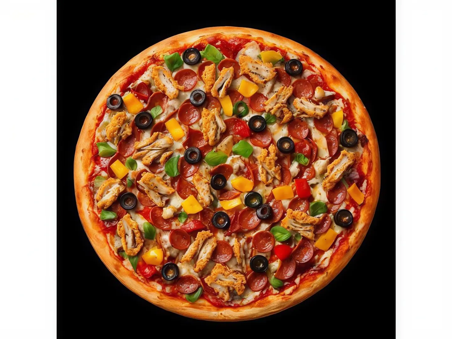 Strips Pizza - Medium