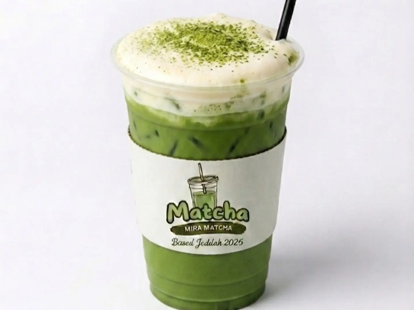 Vanilla Matcha Foam