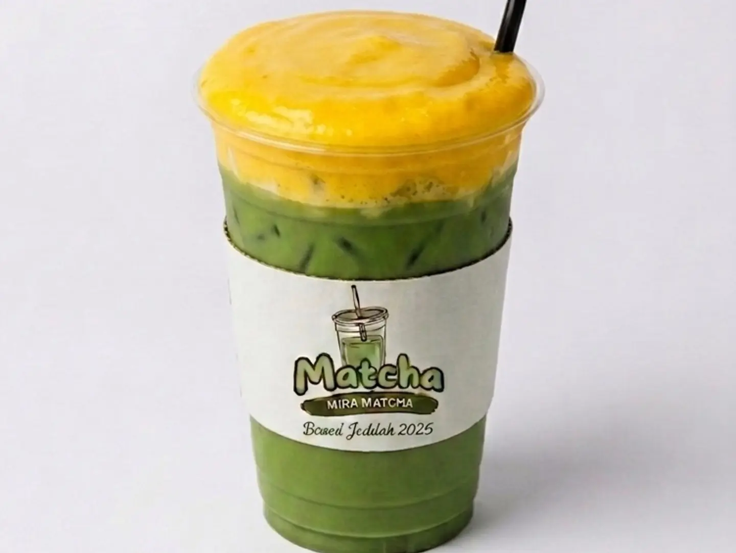 Mango Matcha Foam