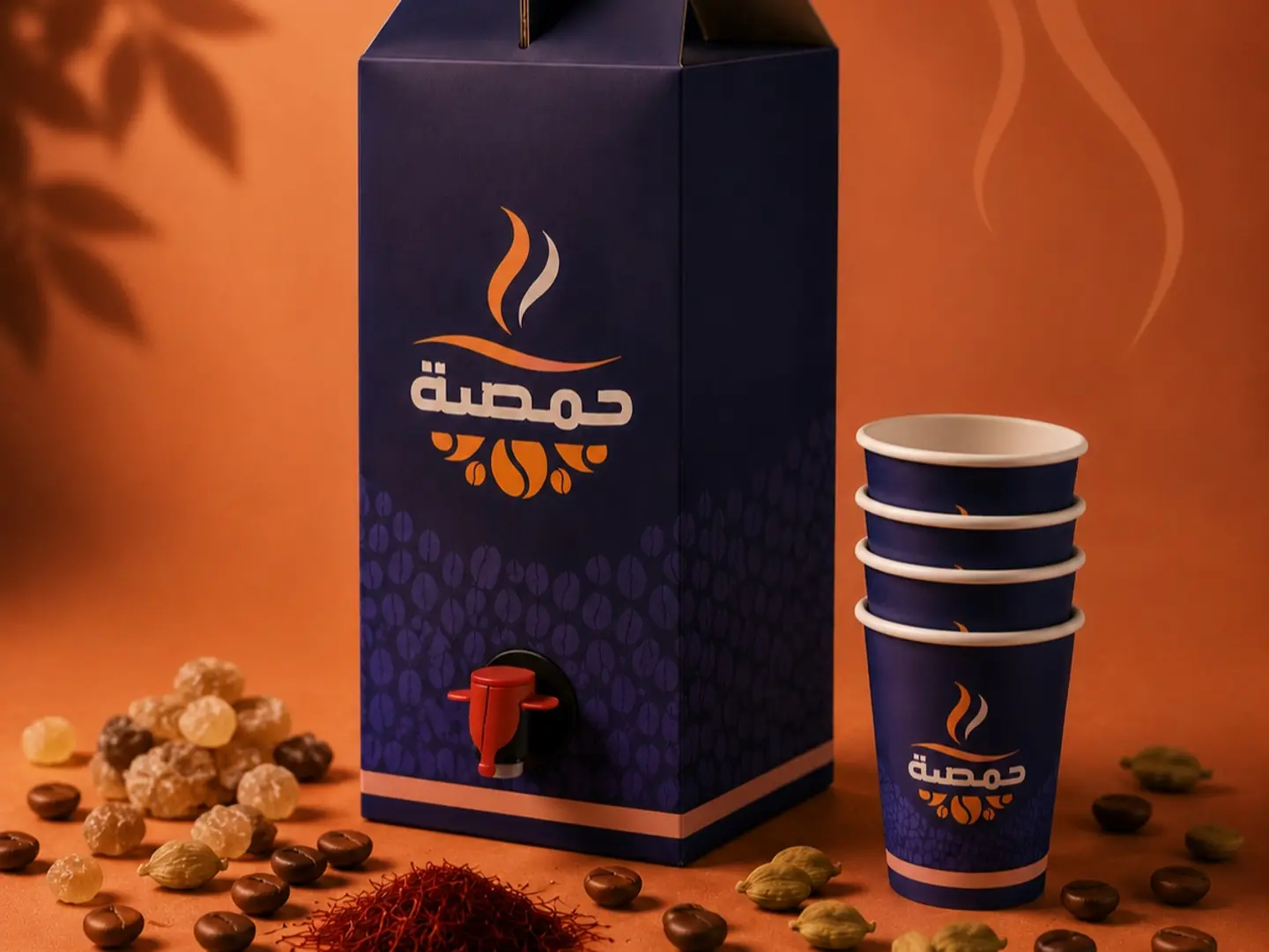 Saudi Coffee Box, One Liter