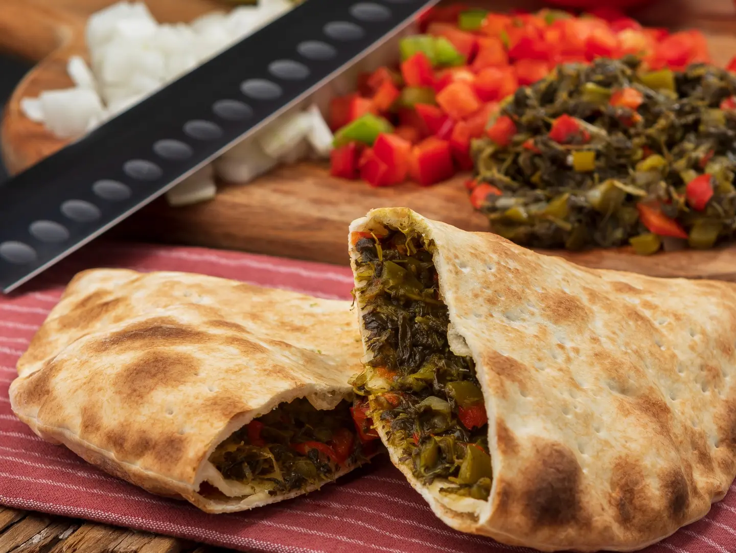 فطيرة سبانخ