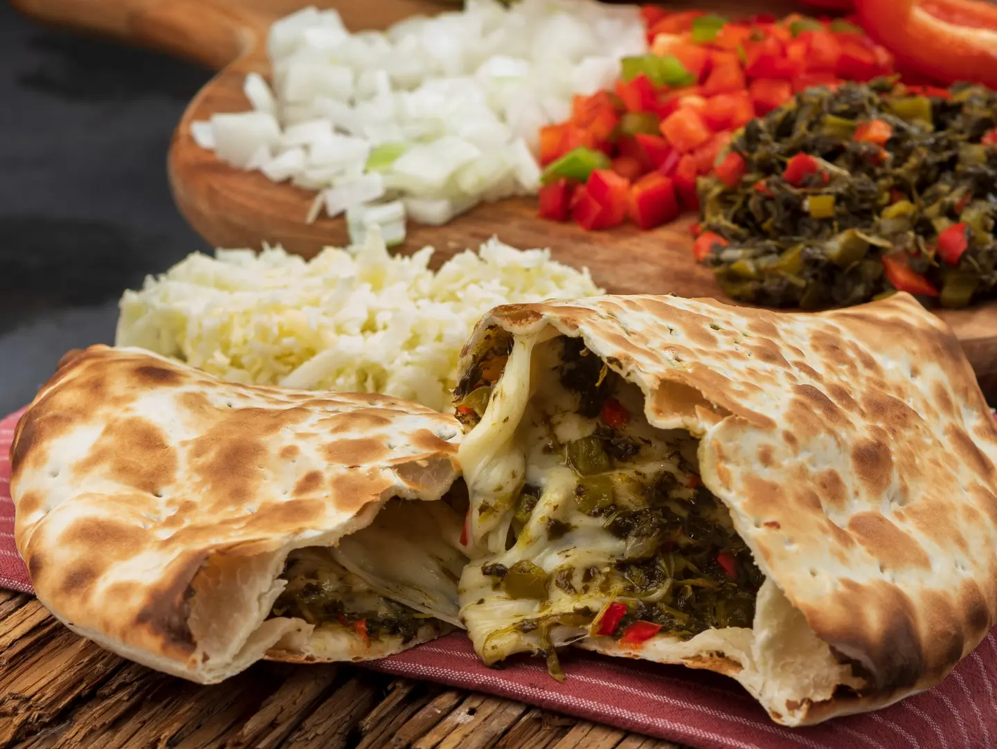 فطيرة سبانخ بالجبن