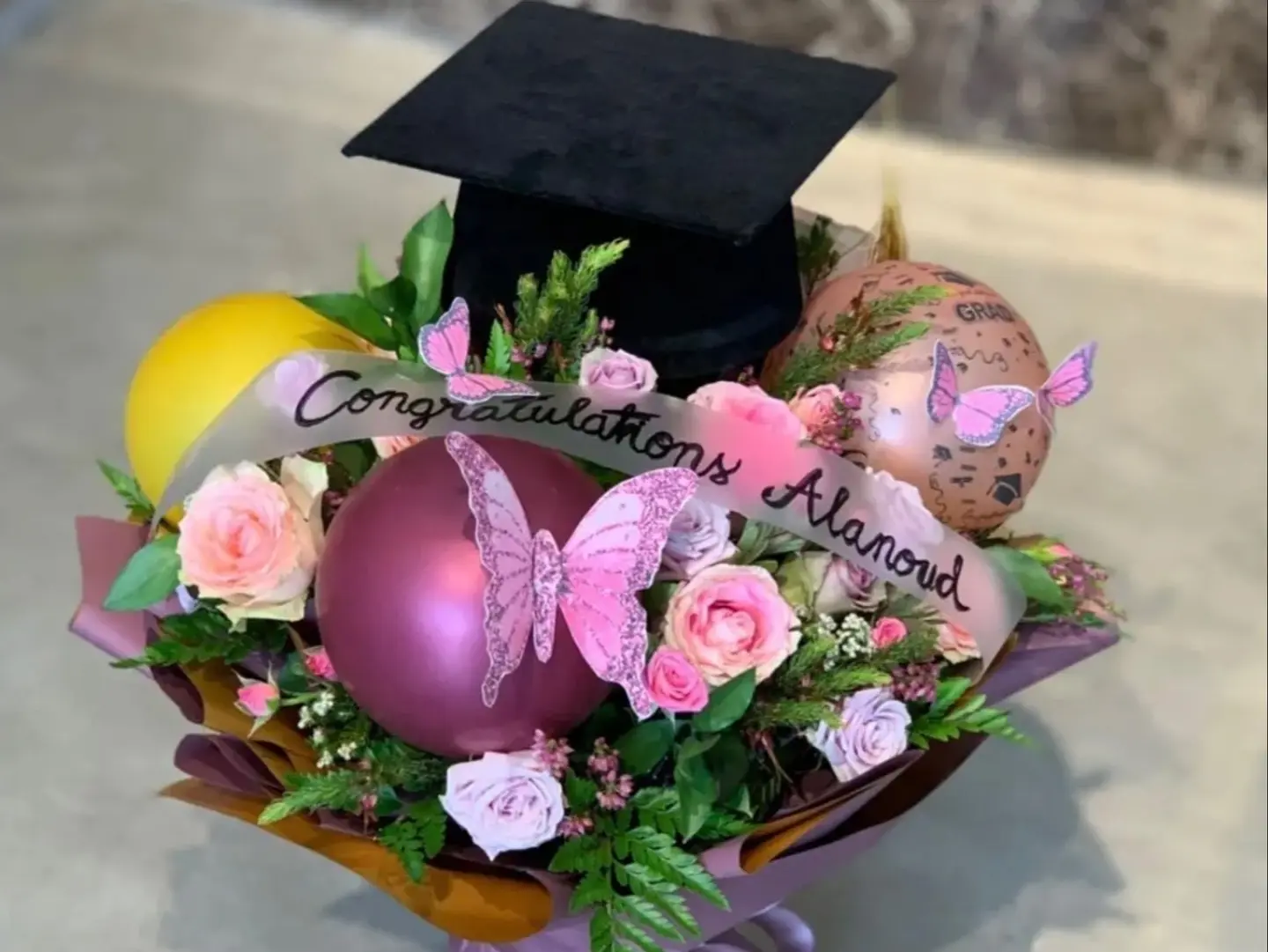 Small Graduation Bouquet