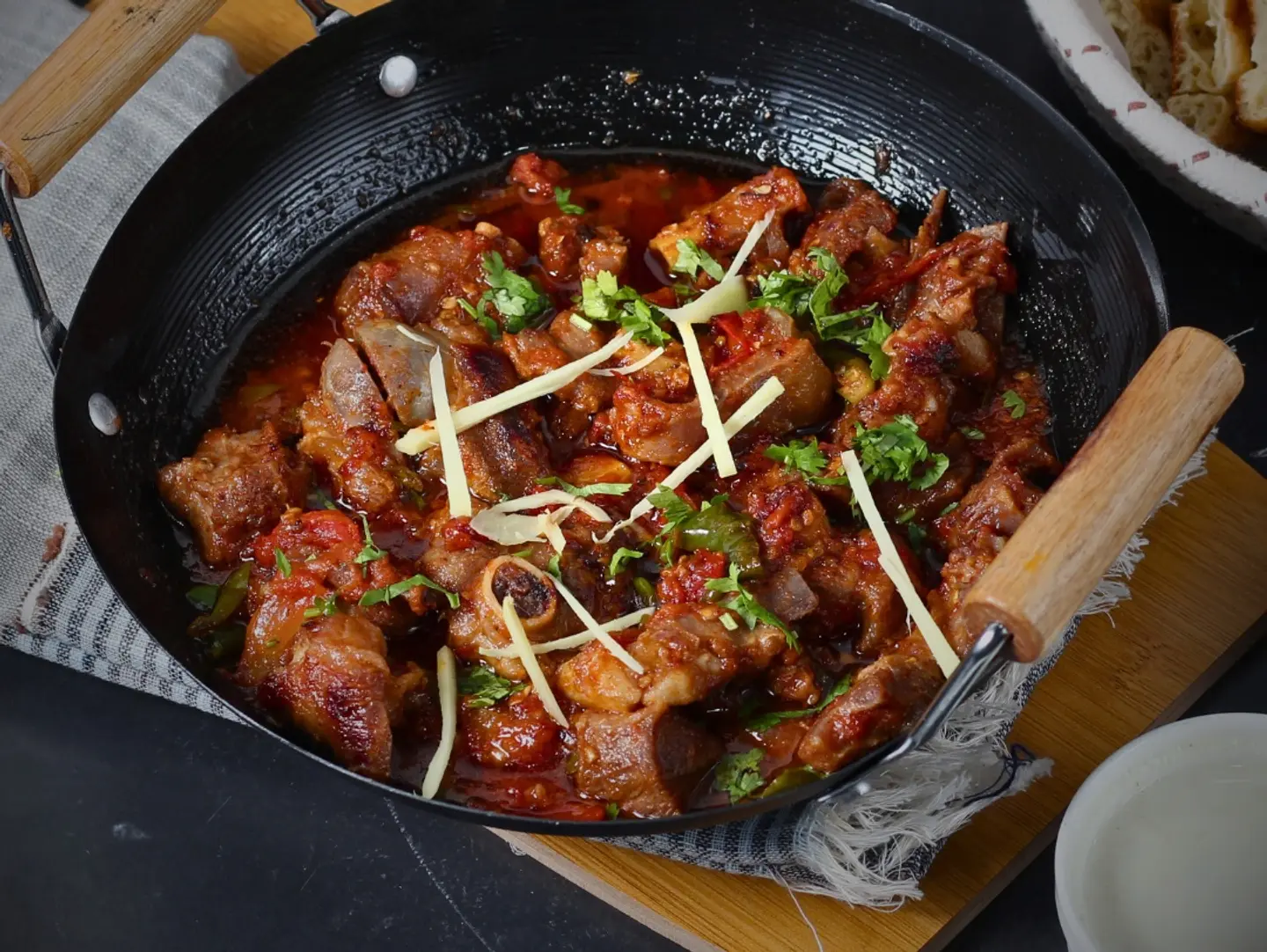 Mutton Koyla Karahi Half