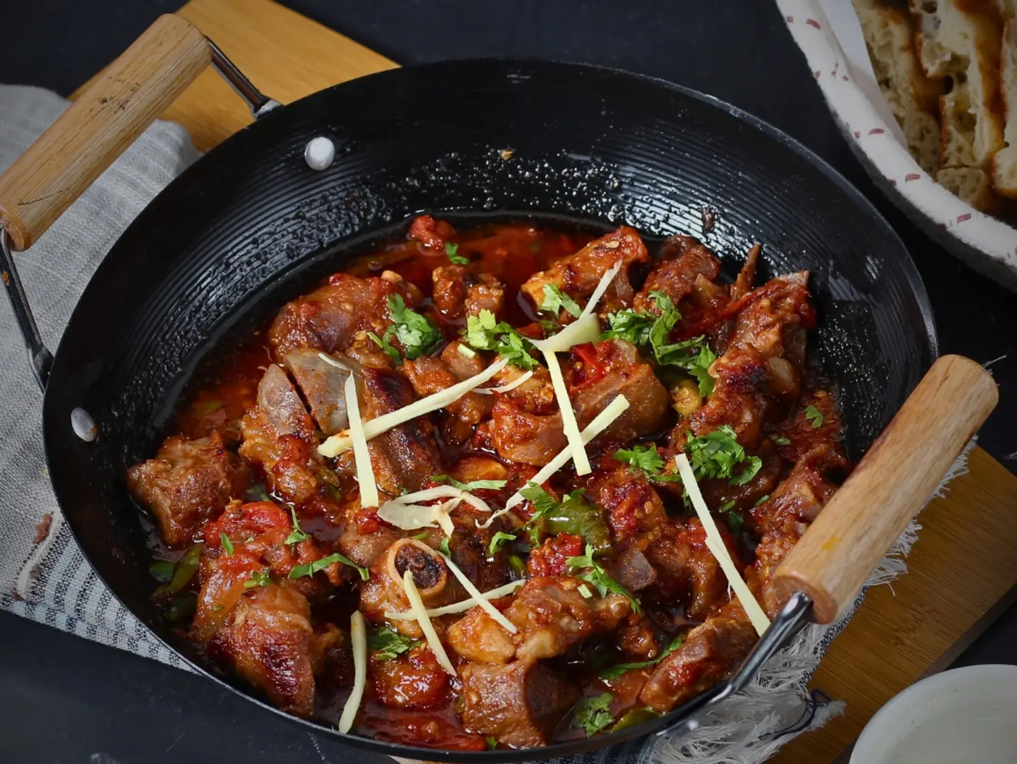 Mutton Koyla Karahi Full