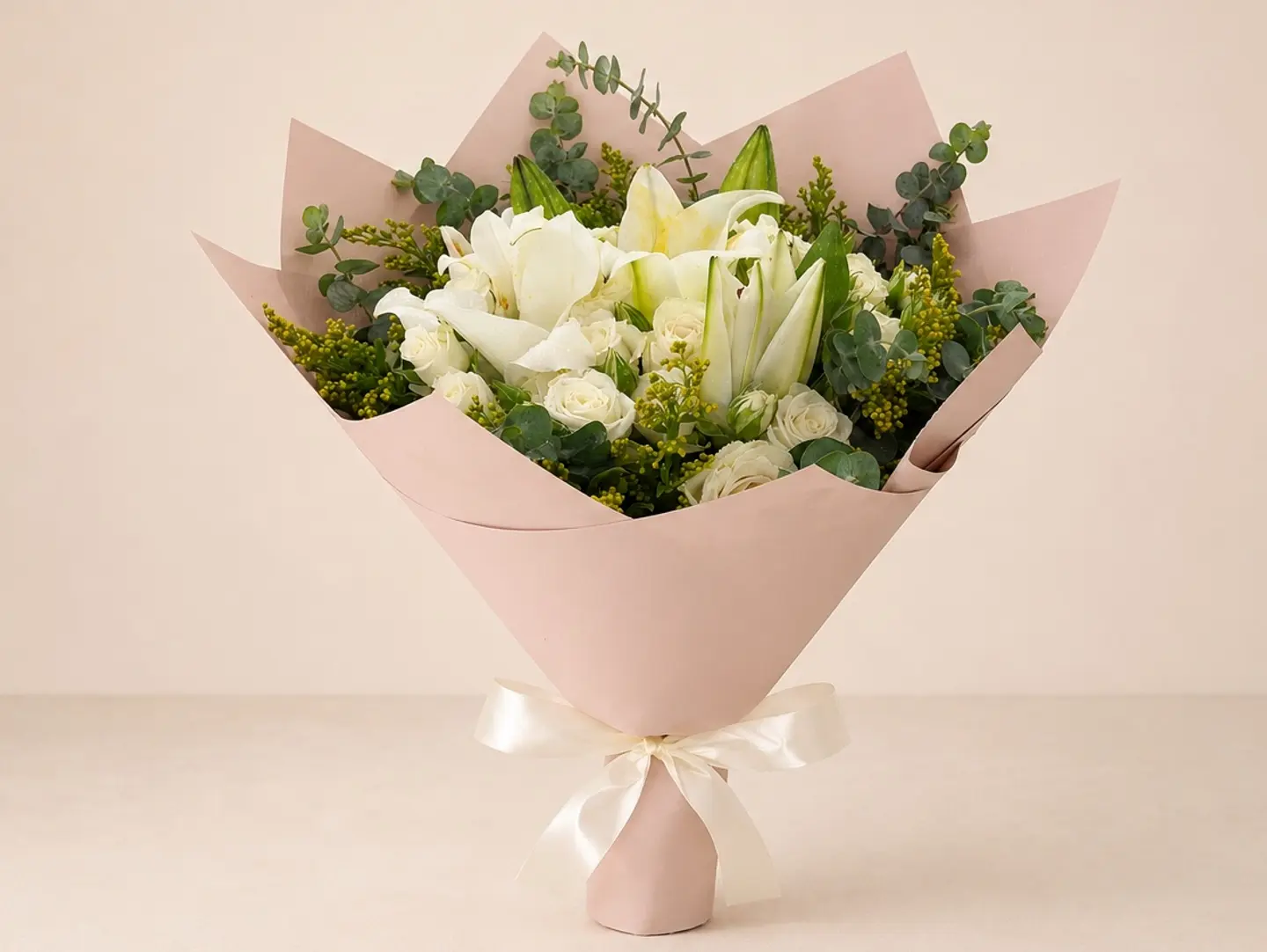 White Lily Bouquet