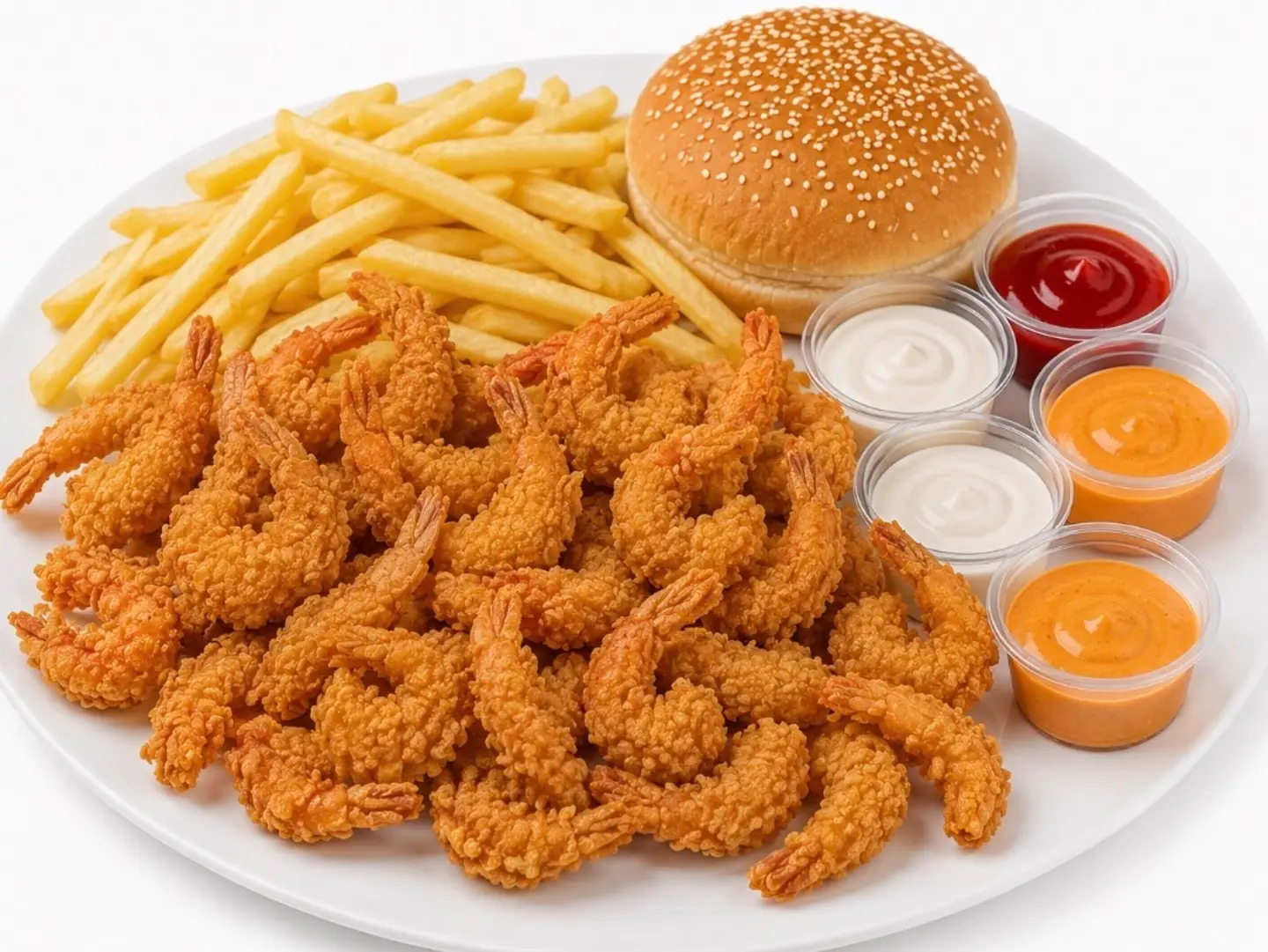 5 Pieces Shrimp Plate - Regular