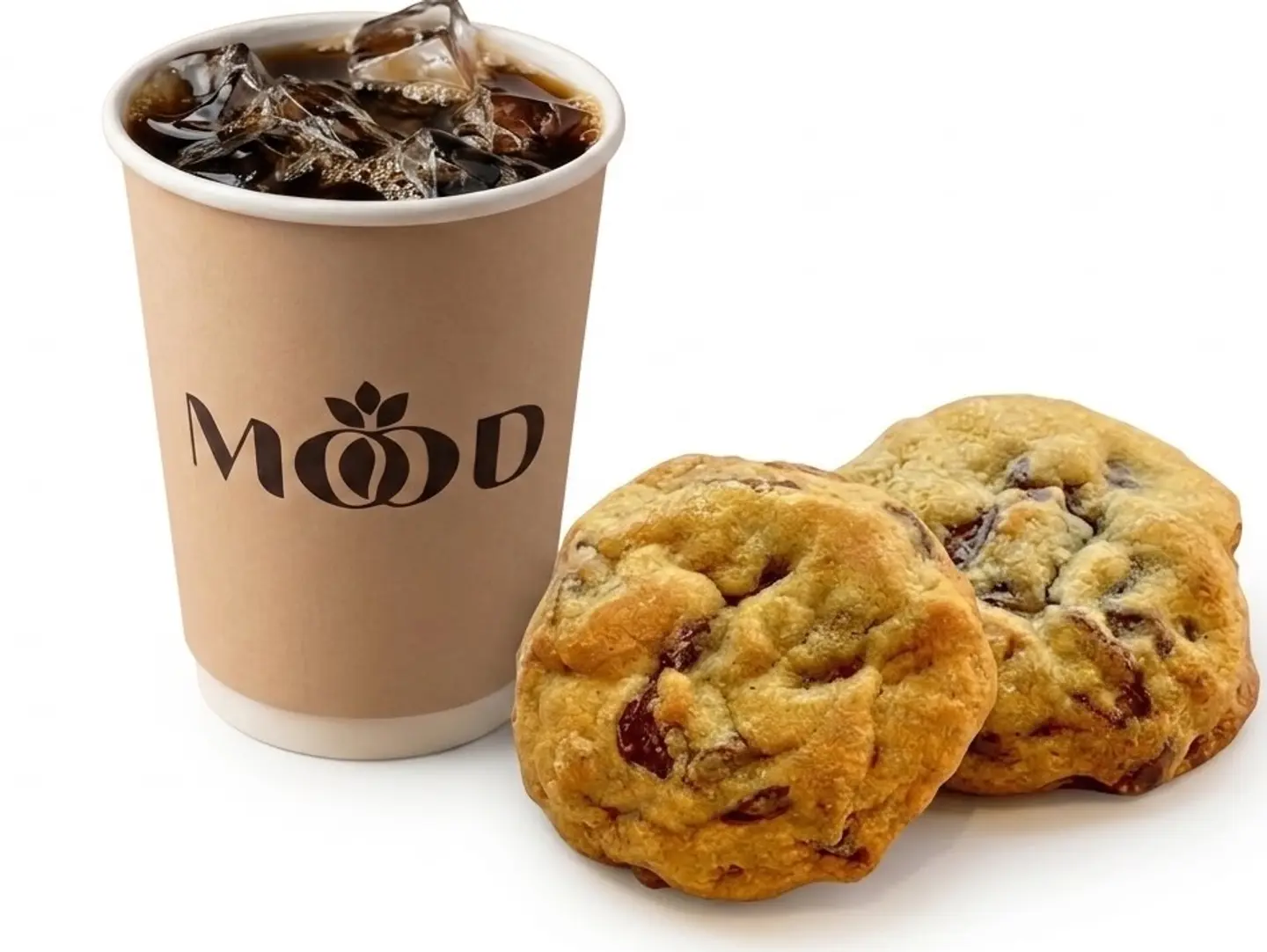 Day Cafe With 2 Coockies