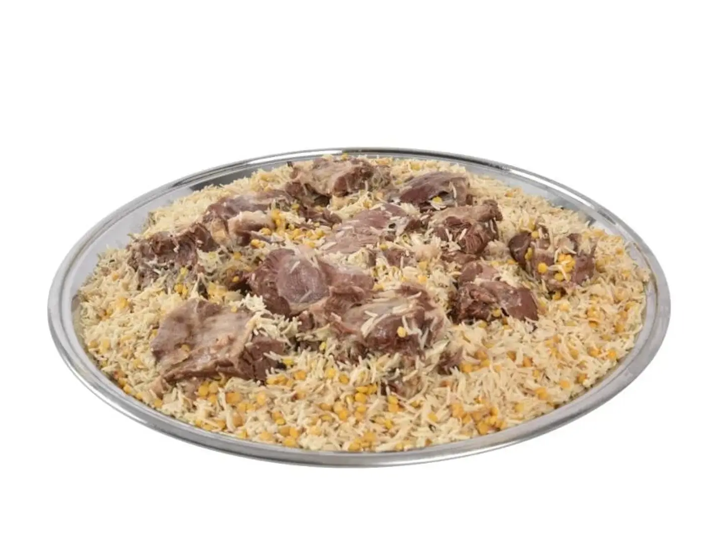 رز بالحمص لحم