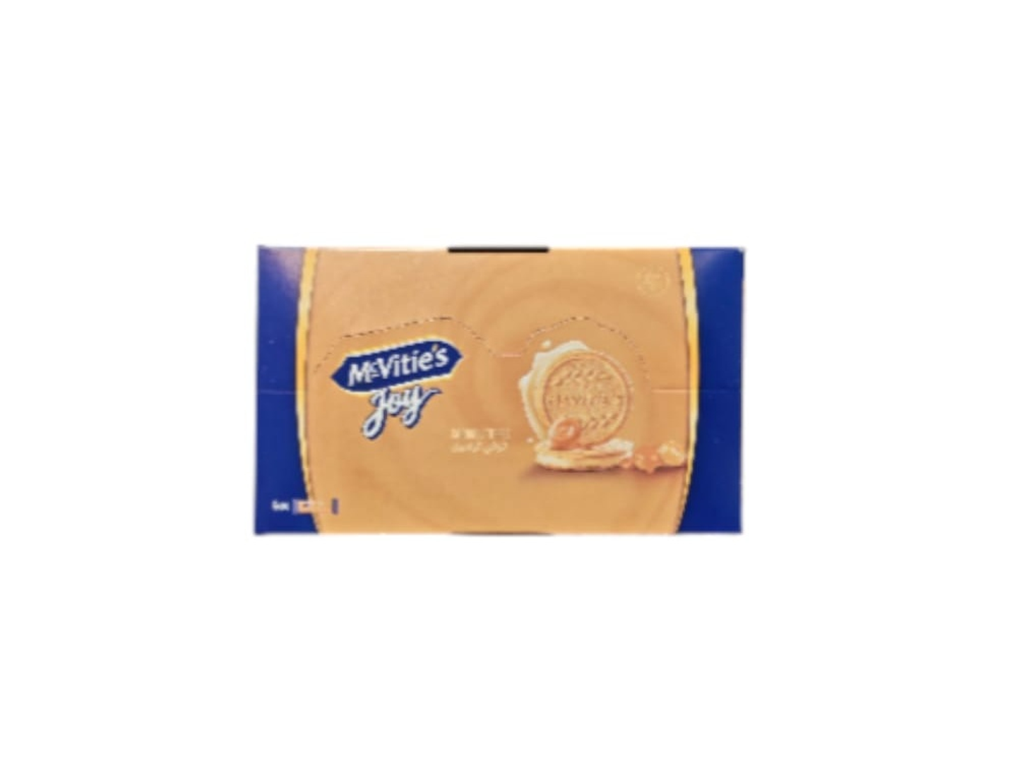 Mc Vitie's Joy Toffee Caramel Flavored Biscuits, 6 Packs Per Box